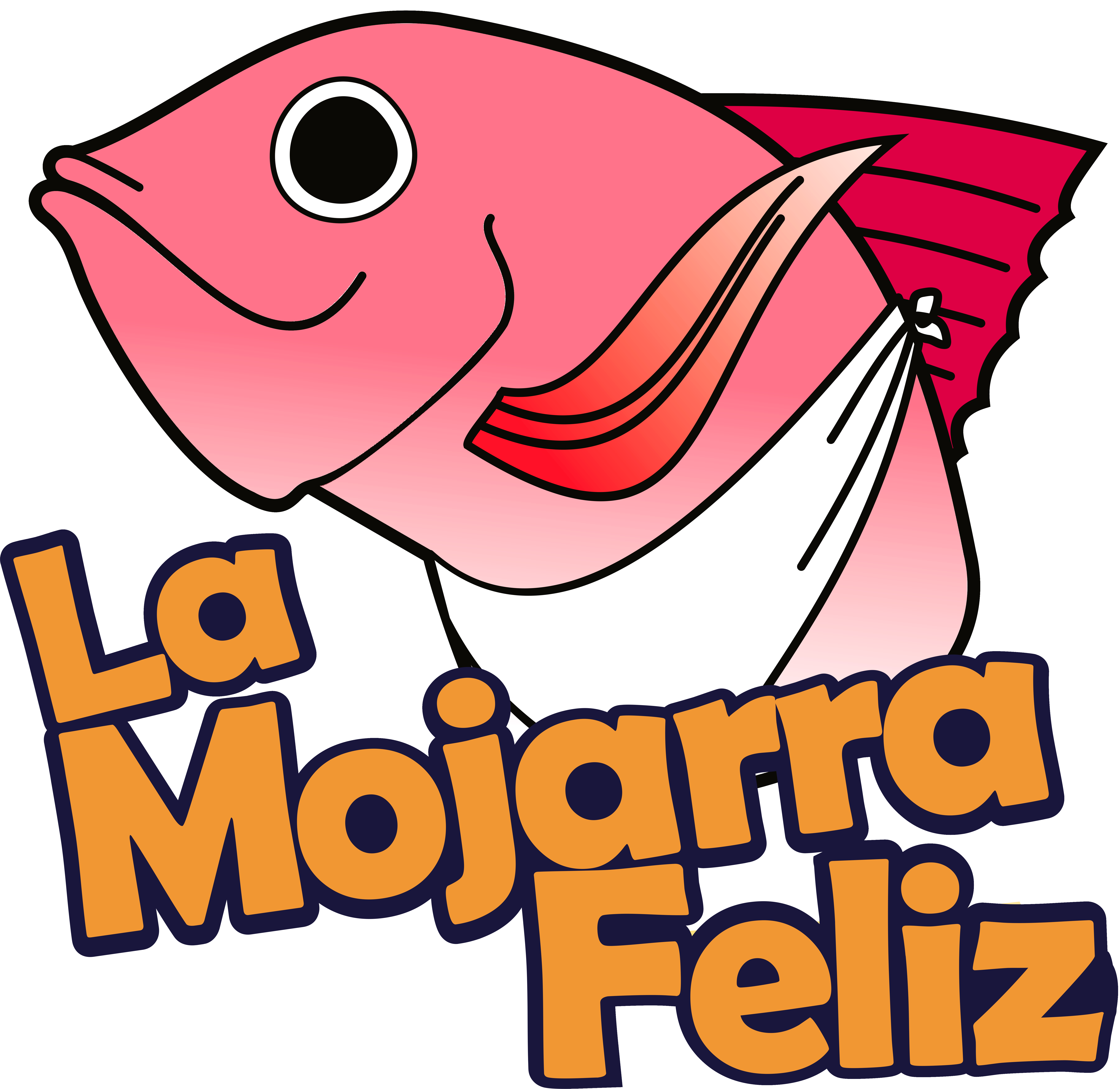 Logo la mojarra feliz